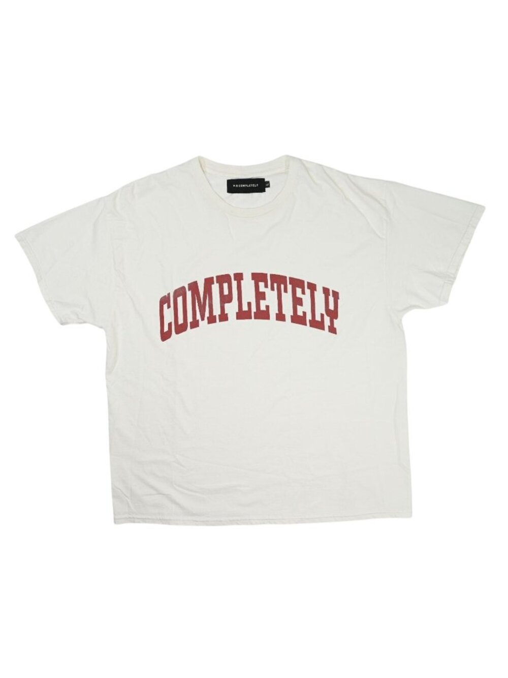 Mr. Completely Short Sleeve Tee in White